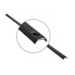 Tringle de cr�mone - 1940 mm - dimensions 16 x 8 mm - argent� patin� torbel