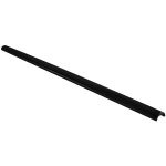Tringle de crmone demi - ronde 16x5x2500 noir - jardinier massard - j062190