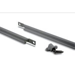 Tringle cr�mone pompier panama 8311i fapim l. 2450 mm gris 9006 - 8311i - g5