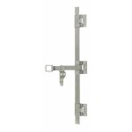 Tringle espagnolette plate en inox 316 - longueur 1500 mm torbel