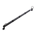 Tringle a vetements retractable pour voiture, ideale pour les vacances en famille, noire et extensible, ...