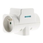 Triplite parafoudre 2x16a + 1x6a blanc