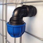 Trop - plein cuve eau 1000l - coud� pression diam�tre 32 mm