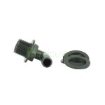 Trop - plein cuve eau 1000l - embout coudé diamètre 15 mm Trop - plein cuve eau 1000l - embout coudé diamètre 15 mm