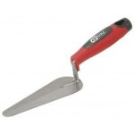 Truelle langue de chat - lame acier - manche bi - composant - 160 mm -
