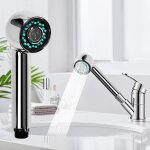 Trust - douchette evier cuisine avec 2 jets, embout robinet cuisines, pommeau de douche, aerateur robinets ...