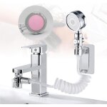 Trust - douchette pour lavabo ensemble pommeau douche pour lavabo douchette de salle de bain avec tuyau ...