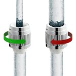 Trust - ® economiseur d'eau pour douche chrome rglable de 0, 1  23 l / min convient  presque toutes ...