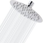 Trust - pomme de douche au plafond de 15cm, pommeau de douche rond à haute pression en acier inoxydable ... Trust - pomme de douche au plafond de 15cm, pommeau de douche rond à haute pression en acier inoxydable ...