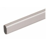 Tube aluminium pour tube de penderie 30x15 duval