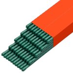 Tuteur plante 1, 8 m - duoku - pour plantes grimpantes - lot de 50 tuteurs m�talliques rev�tus de plastique ...