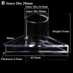 Tuyau en acrylique transparent pour aquarium, connecteur coudé, filtre à poisson précieux, bec de canard, ... Tuyau en acrylique transparent pour aquarium, connecteur coudé, filtre à poisson précieux, bec de canard, ...