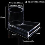 Tuyau en acrylique transparent pour aquarium, connecteur coudé, filtre à poisson précieux, bec de canard, ... Tuyau en acrylique transparent pour aquarium, connecteur coudé, filtre à poisson précieux, bec de canard, ...