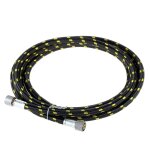 Tuyau d'arographe tress en nylon professionnel avec raccord standard de 1 / 8  * 1, 8 m (5, 9 pieds) ...