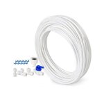 Tuyau d'alimentation en eau de 10 m (6, 35 mm) pour refrigerateur a double porte, conduite d'eau pour ... Tuyau d'alimentation en eau de 10 m (6, 35 mm) pour refrigerateur a double porte, conduite d'eau pour ...