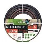 Tuyau arrosage 6 couches anti torsion vrille r�sistant 15 mm x 50 m anti gel uv cap vert