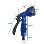 Tuyau d'arrosage extensible jusqu'a 23 metres + pistolet d' arrosage 7 multijets !
