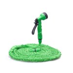 Tuyau d'arrosage extensible lger avec buse de pulvrisation  7 fonctions - durable, flexible et facile ...