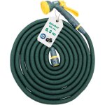 Tuyau d'arrosage flexible, catalysé au platine, vert, avec 8 fonctions de pulvérisation, 16, 5 m, certifié ... Tuyau d'arrosage flexible, catalysé au platine, vert, avec 8 fonctions de pulvérisation, 16, 5 m, certifié ...