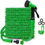 Tuyau d'arrosage flexible extensible avec raccords de 1, 9 cm, 1, 27 cm, buse de pulvérisation 8 fonctions, ... Tuyau d'arrosage flexible extensible avec raccords de 1, 9 cm, 1, 27 cm, buse de pulvérisation 8 fonctions, ...