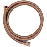 Tuyau d'arrosage flexible en pvc pour douche, toilettes, bidet, pulvrisateur shattaff, 1, 5 m (or rose) ...