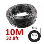 Tuyau d'arrosage de jardin 10m 100m, 1 / 8 pouces, 3 / 5mm, micro tube d'arrosage goutte -  - goutte ...