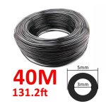 Tuyau d'arrosage de jardin 10m 100m, 1 / 8 pouces, 3 / 5mm, micro tube d'arrosage goutte -  - goutte ...