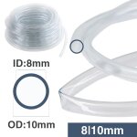 Tuyau d'arrosage de jardin en pvc transparent de 1  150 mtres id - 2 3 5 6 8 9 10 12 14 16 18 20 22 ...