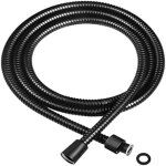 Tuyau de douche, tuyau de douche 1, 5 m tuyau de douche flexible noir, tuyau d'arrosage adapté à l'utilisation ... Tuyau de douche, tuyau de douche 1, 5 m tuyau de douche flexible noir, tuyau d'arrosage adapté à l'utilisation ...