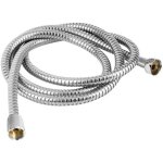 Tuyau de douche flexible en acier inoxydable csffa, rallonge de tuyau d'arrosage pour salle de bain, ...