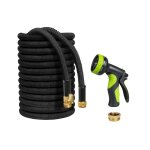 Tuyau extensible de 30 mètres avec connecteurs en laiton et pistolet d'arrosage multifonction hobbytech ... Tuyau extensible de 30 mètres avec connecteurs en laiton et pistolet d'arrosage multifonction hobbytech ...