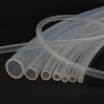 Tuyau flexible en silicone transparent de qualité alimentaire, résistant a la chaleur, caoutchouc, eau ... Tuyau flexible en silicone transparent de qualité alimentaire, résistant a la chaleur, caoutchouc, eau ...