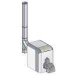 Tuyau inox 304 soud� 250 Ø180 l. 250 - 180 soi poujoulat - 52180703