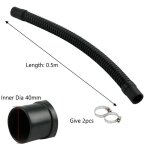 Tuyau ondulé pour aquarium, tuyau ondulé, tête en caoutchouc souple, tuyau d'entrée et de sortie, tuyau ... Tuyau ondulé pour aquarium, tuyau ondulé, tête en caoutchouc souple, tuyau d'entrée et de sortie, tuyau ...