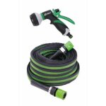 Tuyau plat 'flatex' 30 mtres avec raccords mtal et pistolet