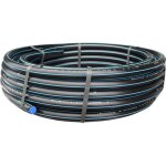 Tuyau poly�thyl�ne bande bleue 1 pi�ce l : 50 m ¿20