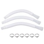 Tuyau de remplacement en plastique polyéthylène, 3 pièces, résistant à la pression, anti - fuite, pour ... Tuyau de remplacement en plastique polyéthylène, 3 pièces, résistant à la pression, anti - fuite, pour ...