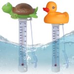 Twq - 2pcs thermomètre piscine flottant avec ficelle, thermomètre flottante thème résistant à l'eau et ... Twq - 2pcs thermomètre piscine flottant avec ficelle, thermomètre flottante thème résistant à l'eau et ...