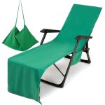 Tzf - housse de chaise de plage longue en microfibre, serviette de plage avec poches de rangement, housse ... Tzf - housse de chaise de plage longue en microfibre, serviette de plage avec poches de rangement, housse ...