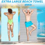Tzf - serviette de plage hammam, douce et durable, couverture de plage pour sauna, spa, yoga et piscine, ... Tzf - serviette de plage hammam, douce et durable, couverture de plage pour sauna, spa, yoga et piscine, ...