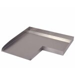 Ubbink cascade lame acier inoxydable wolga elment de coin gauche