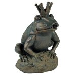 Ubbink fontaine de jardin a cracheur grenouille roi