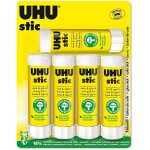 Uhu stic batons de colle sans solvant, 40 g, lot de 5, blanc, 5 x 40 g stic Uhu stic batons de colle sans solvant, 40 g, lot de 5, blanc, 5 x 40 g stic