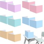 Ulteronixshop - 10 pi�ces panneau s�parateur de bureau en forme de u pour tables, convient aux ecoles, ...