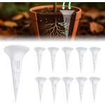 Ulteronixshop - lot de 10 tubes � racines de plantes pour a�ration du sol, pr�vention de l'arrosage excessif, ...