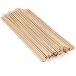 Ulteronixshop - lot de 100 brochettes multi - usages en bambou 5 mm pour pommes de terre 35, 3 cm