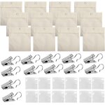 Ulteronixshop - lot de 12 poids de rideaux d'ext�rieur portables avec clips et sacs scell�s pour pergola, ...