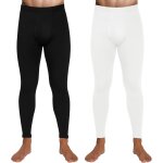 Ulteronixshop - 2 cale�on thermique pour hommes pantalon de couche de base doubl� en polaire pour temps ...
