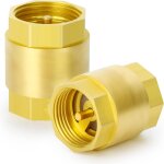 Ulteronixshop - lot de 2 clapets anti - retour en laiton bsp de 1, 9 cm pour r�paration de jardin, pompe, ...
