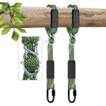 Ulteronixshop - lot de 2 cordes de fixation pour balan�oire, en nylon, 203 cm, r�glable, avec mousqueton, ...